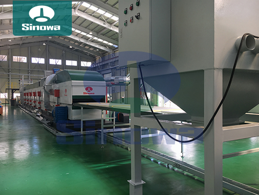 Phenolic Air Duct Panel Line Manufacturing,sinowa